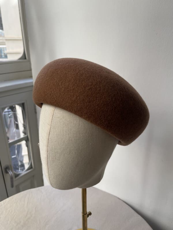Tocado Casquette Camel