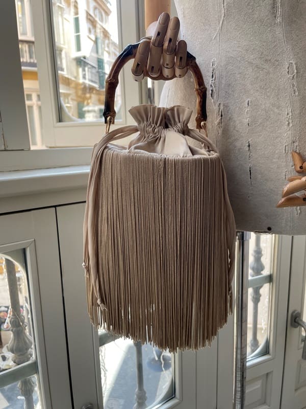 Bolso Flecos Nude